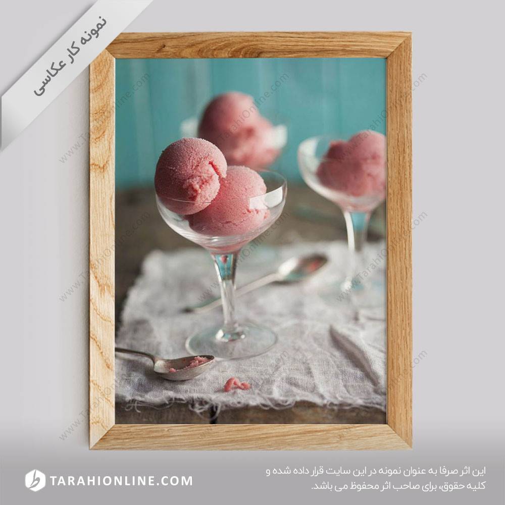 عکاسی از بستنی ۹